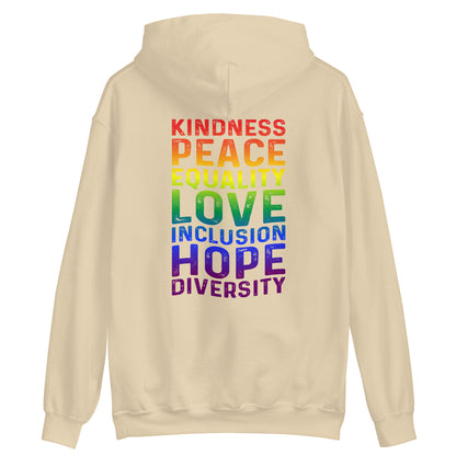 Kindness Peace Equality Hoodie