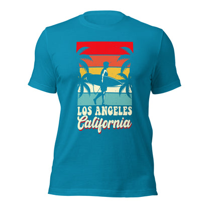 Surfing Shirt Los Angeles California