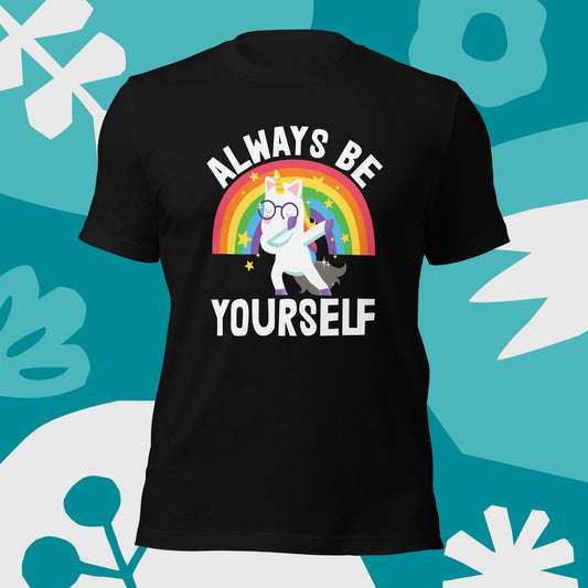 Rainbow Pride Shirt Unicorn Always Be Yourself