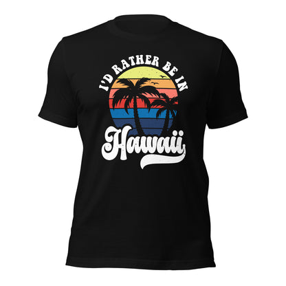 Surfing Shirt I'd Rather Be In Hawaii