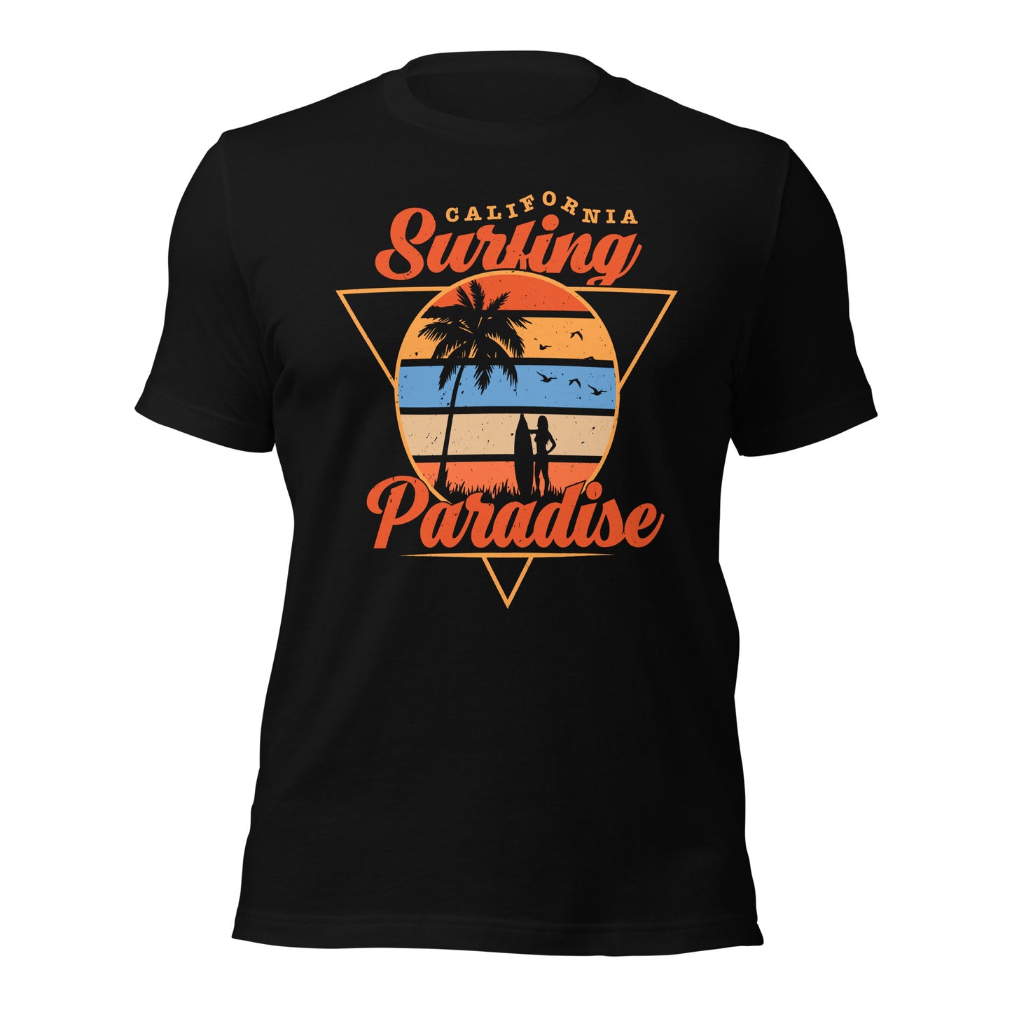 Surfing Shirt California Surfing Paradise