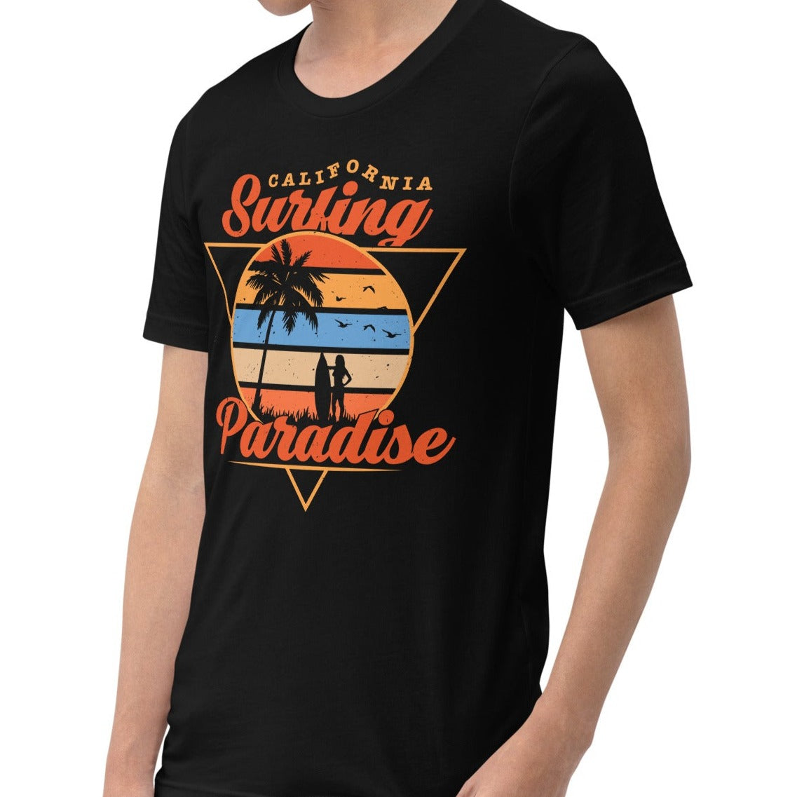 Surfing Shirt California Surfing Paradise