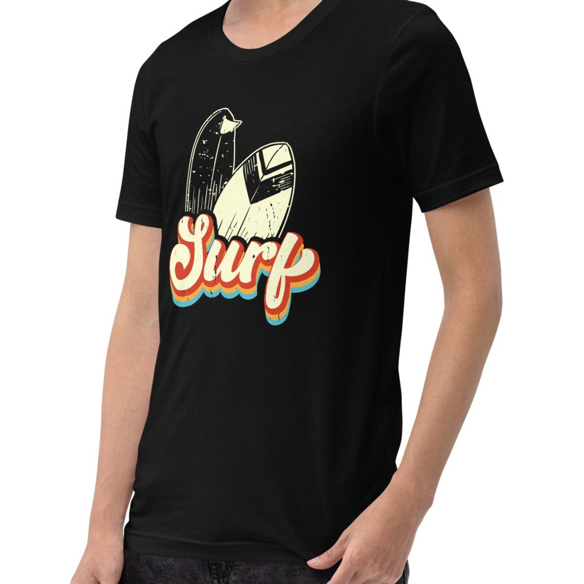 Surfing Shirt Surfboards Retro Surf