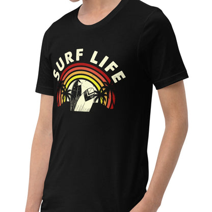 Surfer Shirt Surf Life Retro Sunset