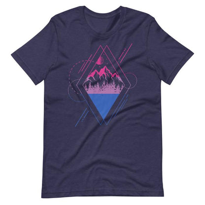 Subtle Bisexual Shirt Geometric Nature