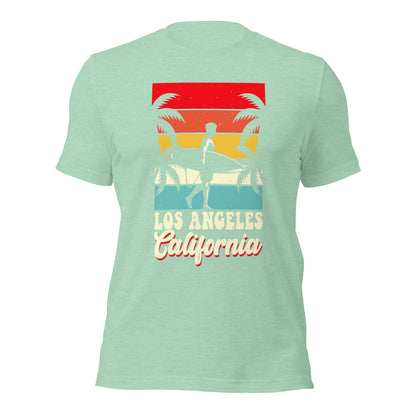 Surfing Shirt Los Angeles California