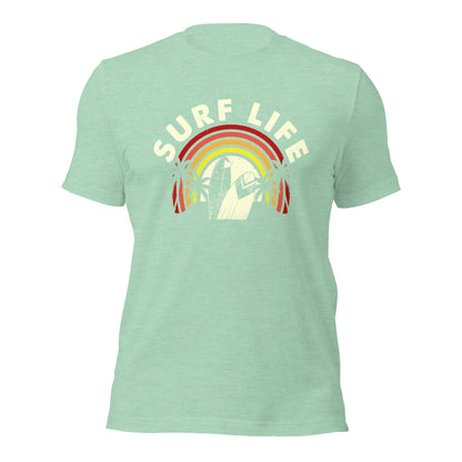 Surfer Shirt Surf Life Retro Sunset