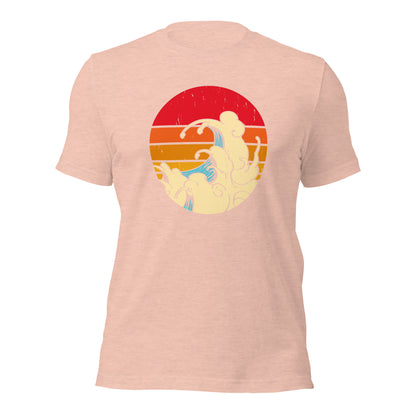 Surfing Shirt Retro Surfing Wave Sunset