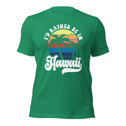 Surfing Shirt I'd Rather Be In Hawaii