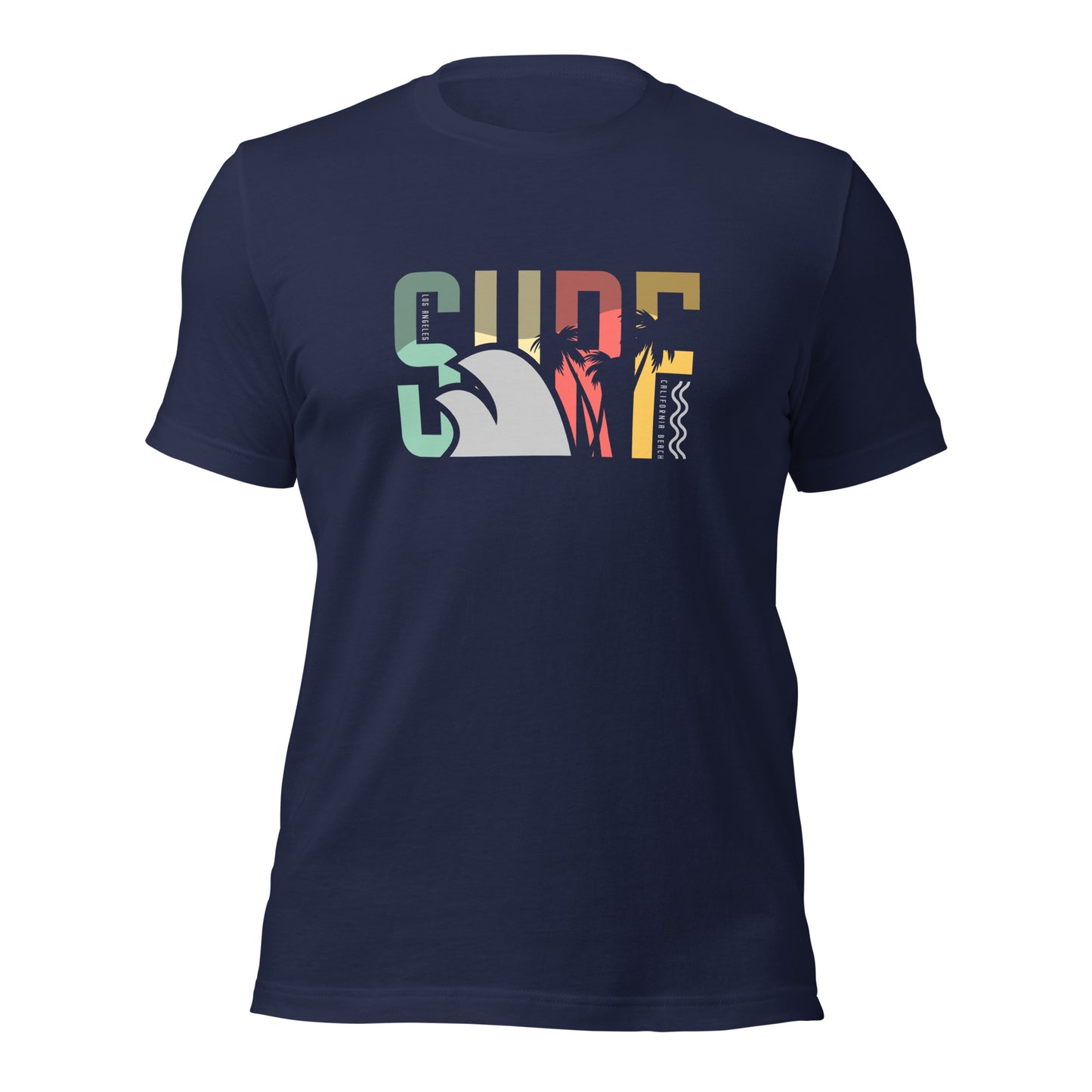 Surfing Shirt Los Angeles Surf Wave