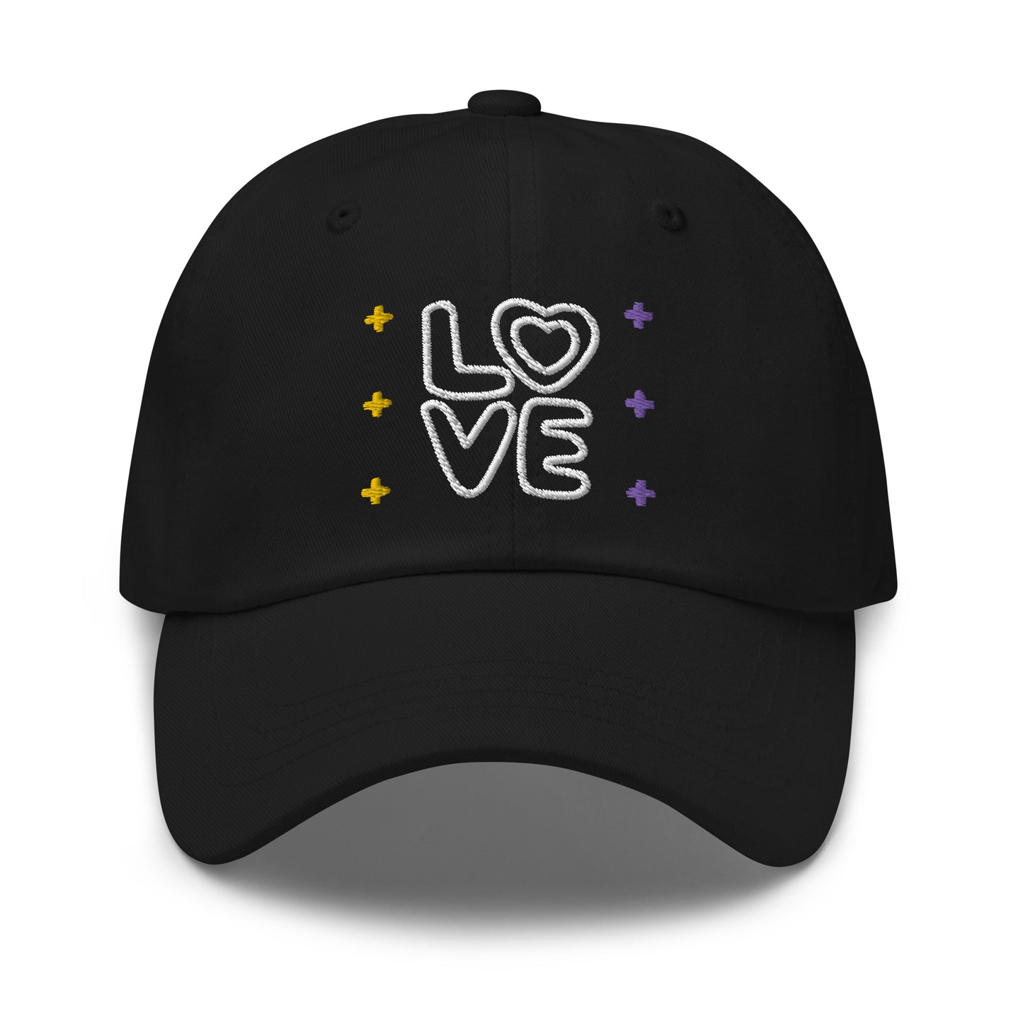 Non-Binary Pride LOVE Dad Hat