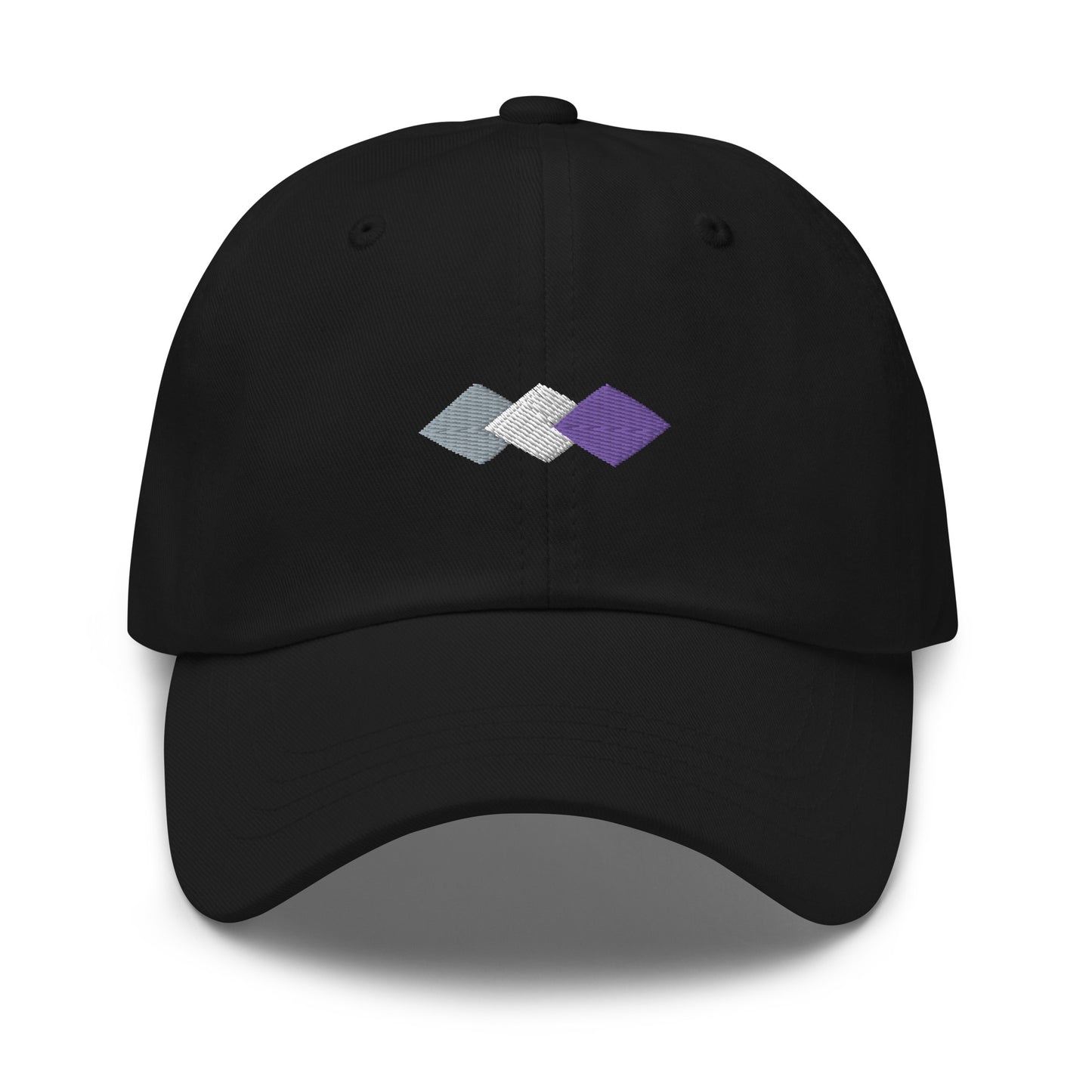 Subtle Ace Pride 3 Rhombuses Dad Hat