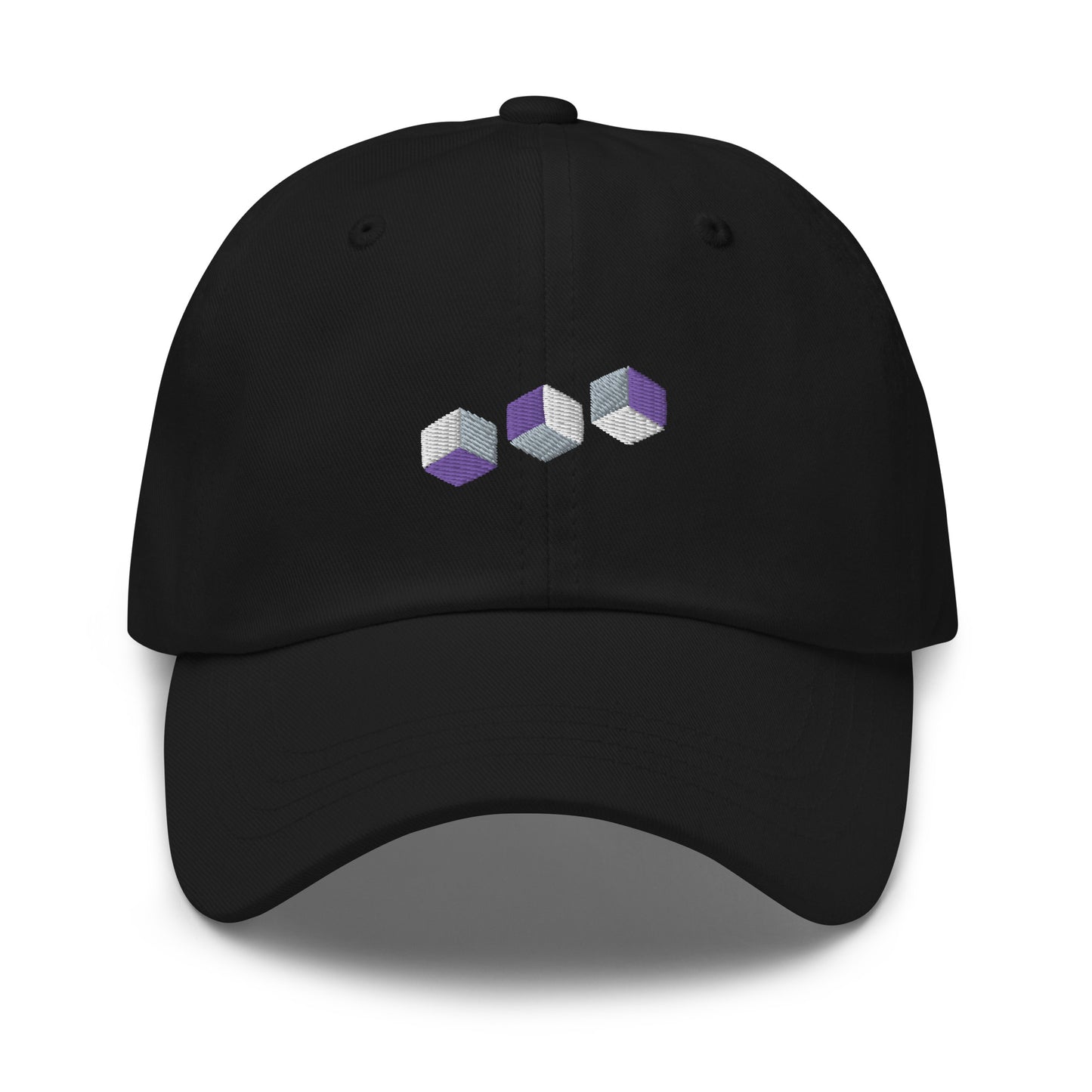 Subtle Ace Pride 3D Cubic Design Dad Hat