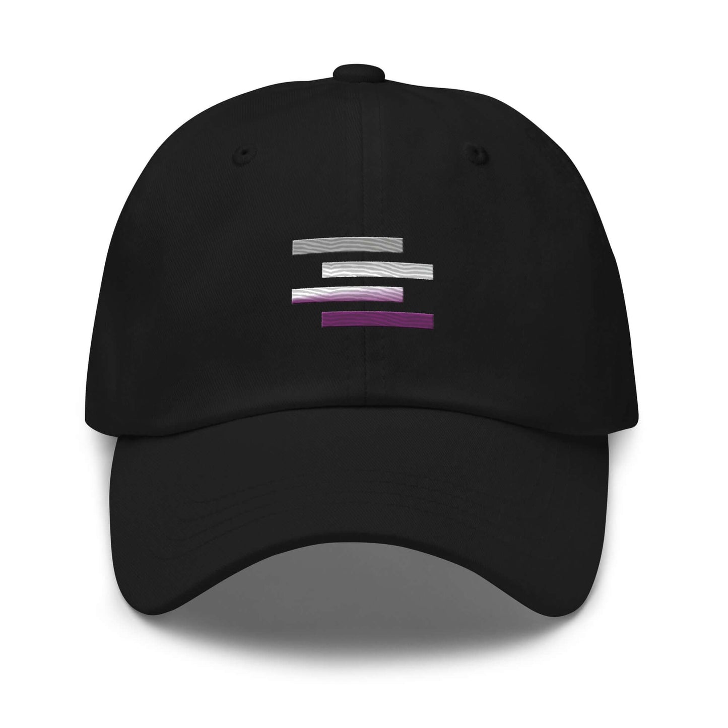 Subtle Ace Pride Stripe Flag Design Dad Hat