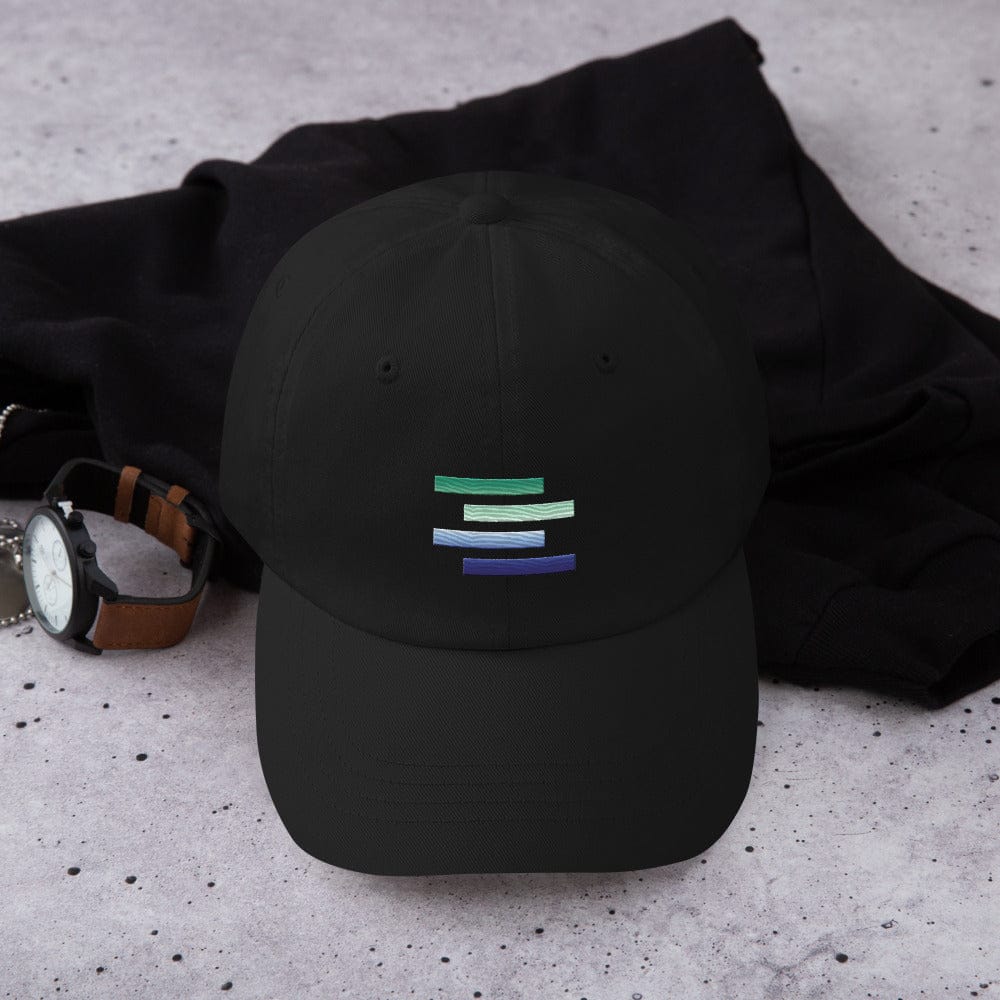 Gay Pride Flag Stripe Design Dad Hat