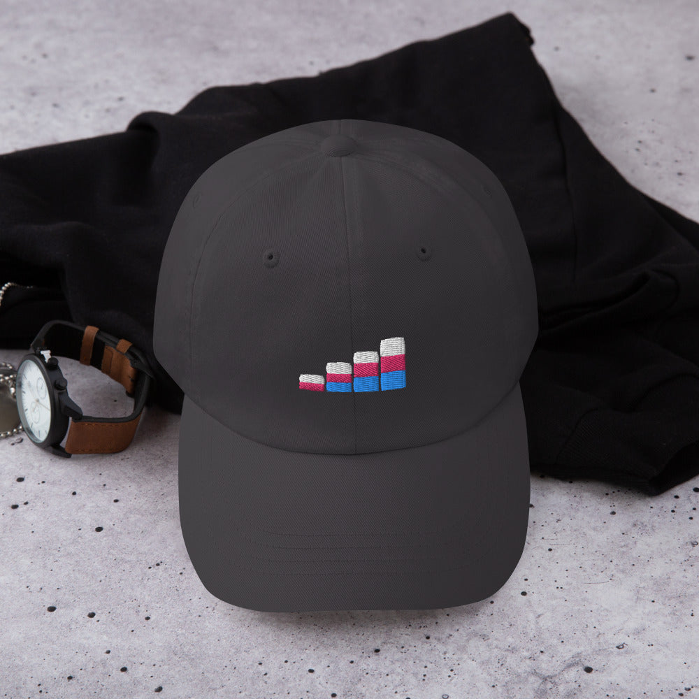 Trans Pride Geometric Dad Hat WiFi