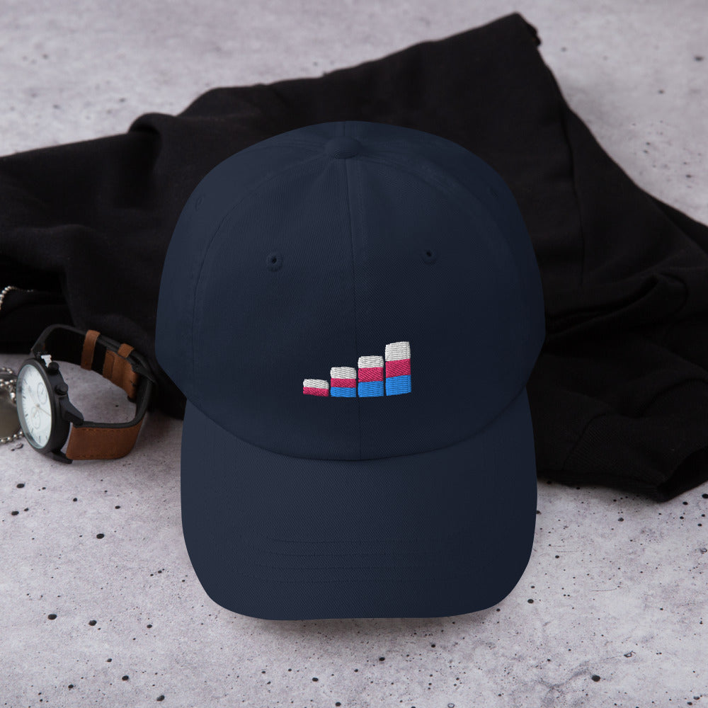 Trans Pride Geometric Dad Hat WiFi