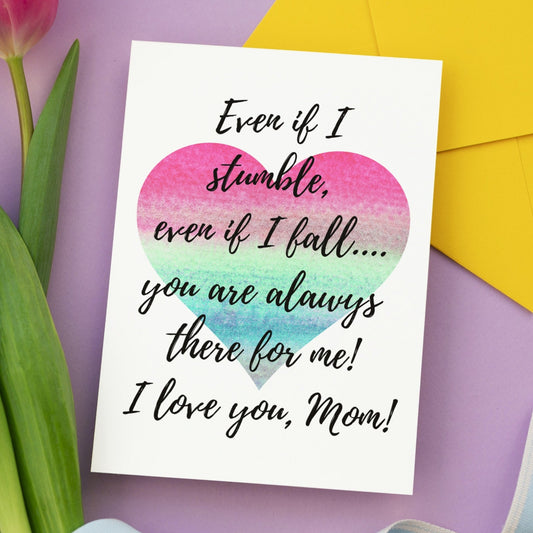 Happy Mother's Day Card I Love You Mom