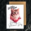 Printable Cat Love Valentine's Day Card | Instant Download #02