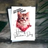 Printable Cat Love Valentine's Day Card | Instant Download #02