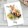 Printable Fox Mother's Day Card | Instant Download