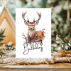 Printable Deer Birthday Card | Instant Download
