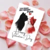 Cute Valentine's Day card with two cats kissing, captioned "You Make My Heart Purr," perfect for cat lovers.
