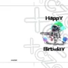 Printable Astronaut Birthday Card for Kids | Instant Download