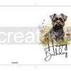 Printable Affenpinscher Birthday Card | Instant Download