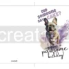 Printable French Bulldog Birthday Card Did Someone Say Cake
