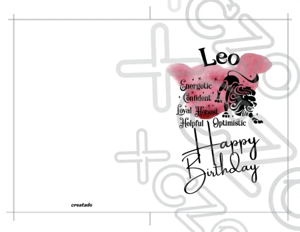 wm-leo-character-birthday-card Printable Leo Birthday Card | Instant Download