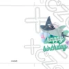 Printable Manta Ray Birthday Card for Kids | Instant Download