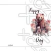 Printable Bear Mother's Day Card | Instant Download #01