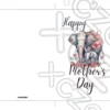 Printable Elephant Mother's Day Card | Instant Download
