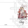 Printable Cheetah Mother's Day Card | Instant Download