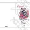 Printable Raccoon Mother's Day Card | Instant Download #01