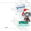 Printable Great Dane Christmas Card | Instant Download