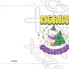 Printable Nonbinary Christmas Card Polar Bear | Instant Download