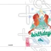 Printable Seahorse Birthday Card for Kids | Instant Download