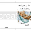 Printable Sleepy Bear New Baby Card | Hammock