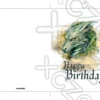 Printable Green Dragon Birthday Card | Instant Download