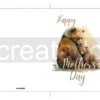 Printable Grizzly Mother's Day Card | Instant Download