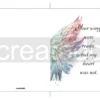 Printable Sympathy Card Your Wings Were Ready