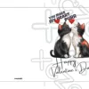 Printable Kissing Cats Valentine's Day Card | Instant Download #04