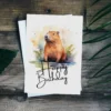 Printable Capybara Birthday Card | Instant Download