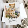 Printable Lioness Birthday Card | Instant Download #01