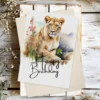 Printable Lioness Birthday Card | Instant Download #01